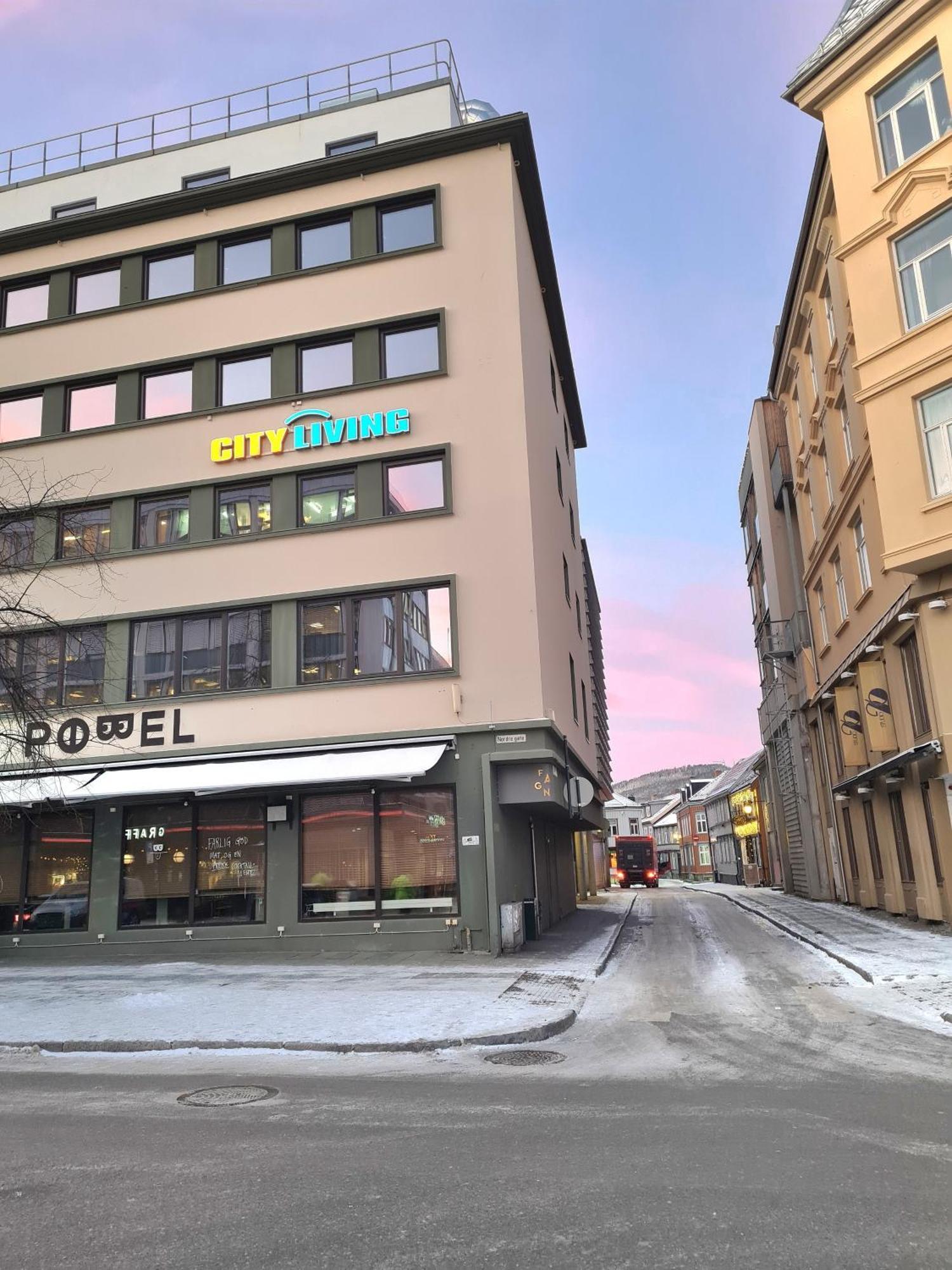 City Living Sentrum Hotel Trondheim Buitenkant foto